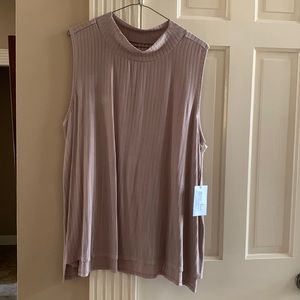 NWT Grace & Lace mock turtleneck tank